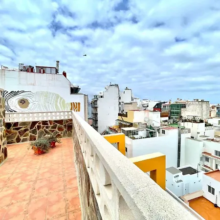 Interiordbl Studio, Wifi, Next To The Canteras Beach * Λας Πάλμας ντε Γκραν Κανάρια
